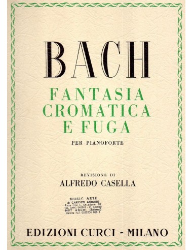 Bach Fantasia cromatica e fuga...