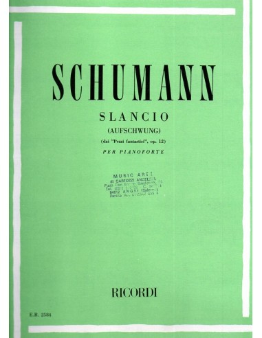 Schumann Slancio Op. 12 dai pezzi...