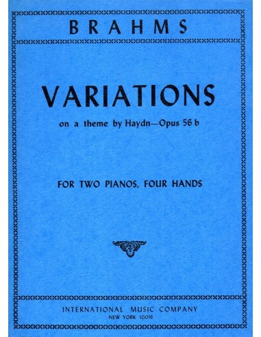 Brahms Variations su un Tema di Haydn...